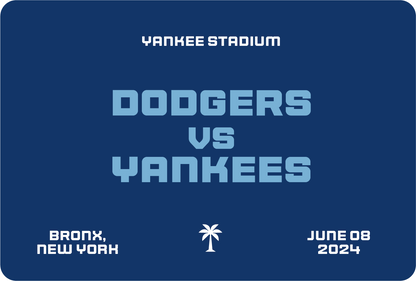 Dodgers vs Yankees Takeover - June 6-9 2024