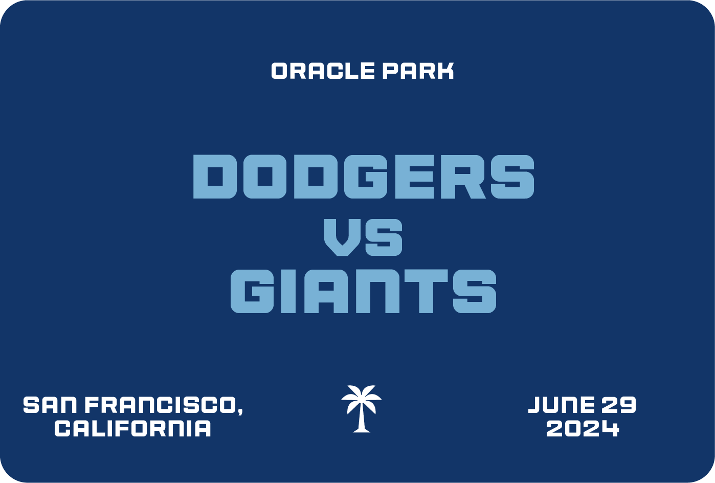 Dodgers vs Giants Takeover - June 29 2024