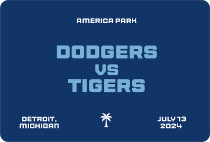 Dodgers vs Tigers Takeover - July 13 2024