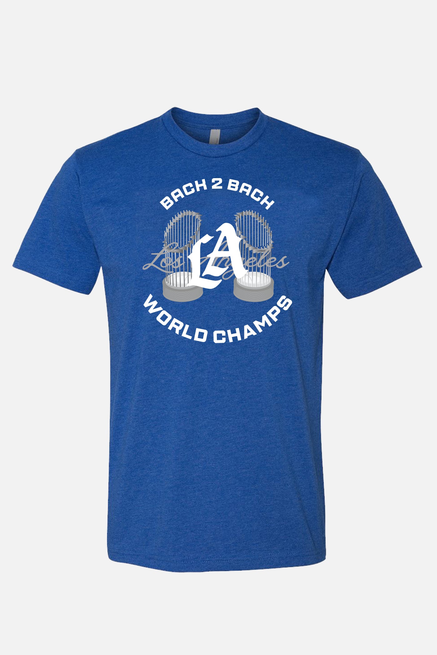 World Champs Back to Back Royal Blue Tee