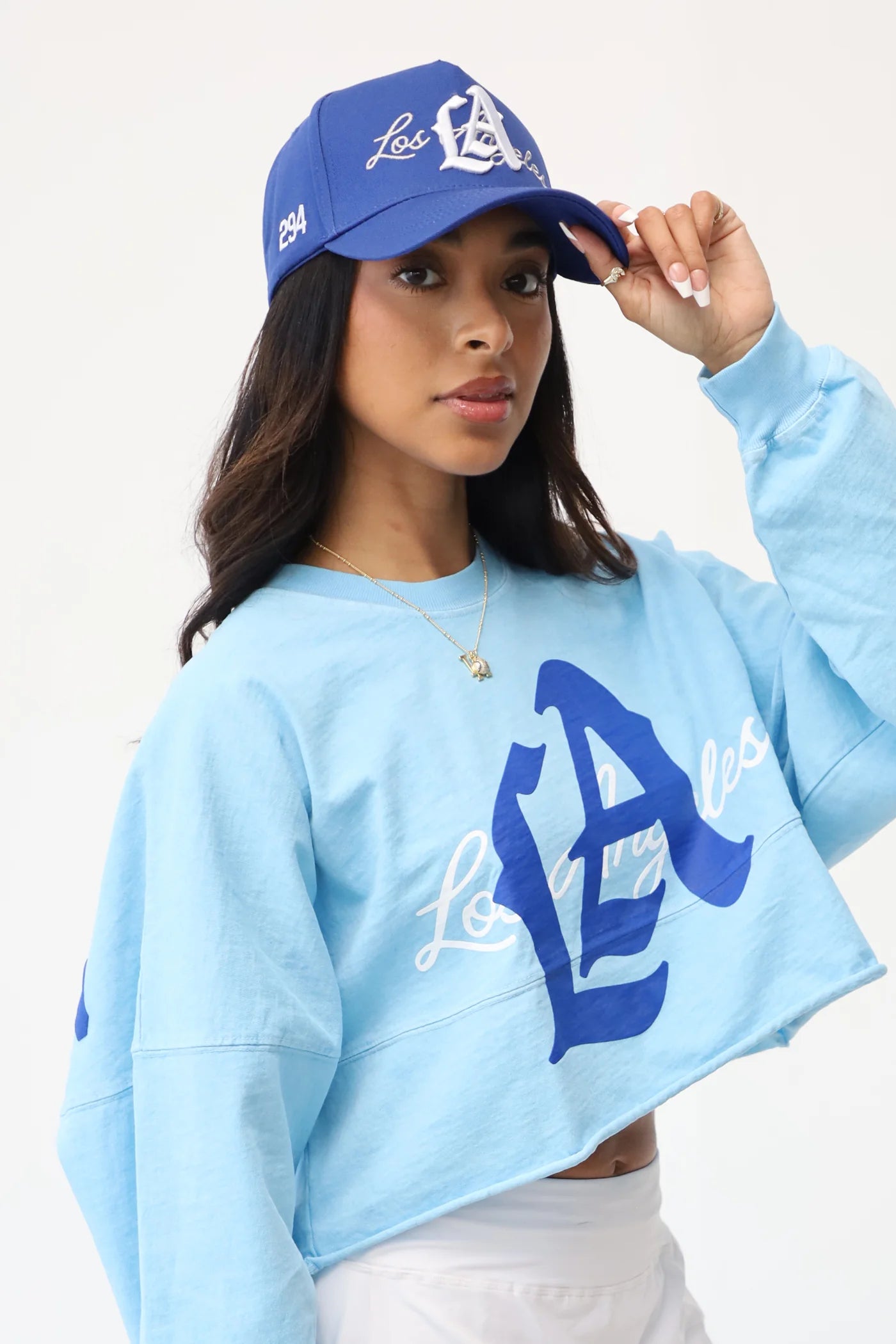 LA Logo | Crop Top Spirit Jersey