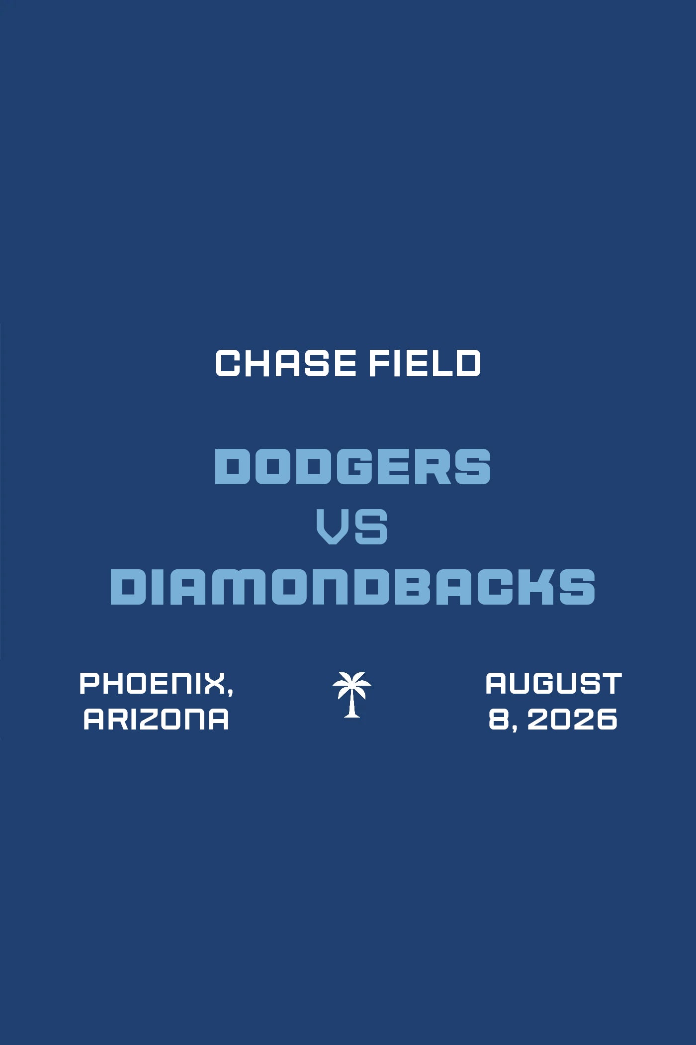 Dodgers vs Diamondbacks Takeover August 8 2026
