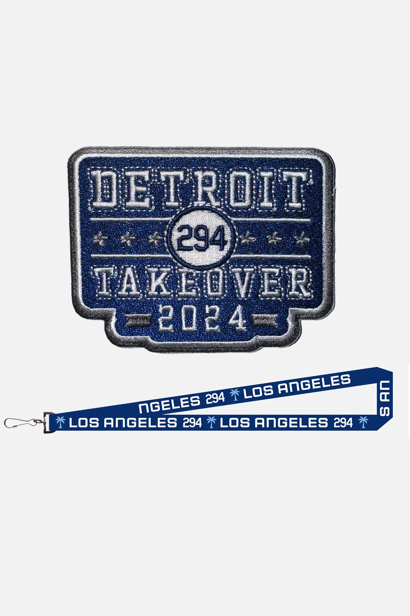 2024 Commemorative Takeover Patches + Lanyard