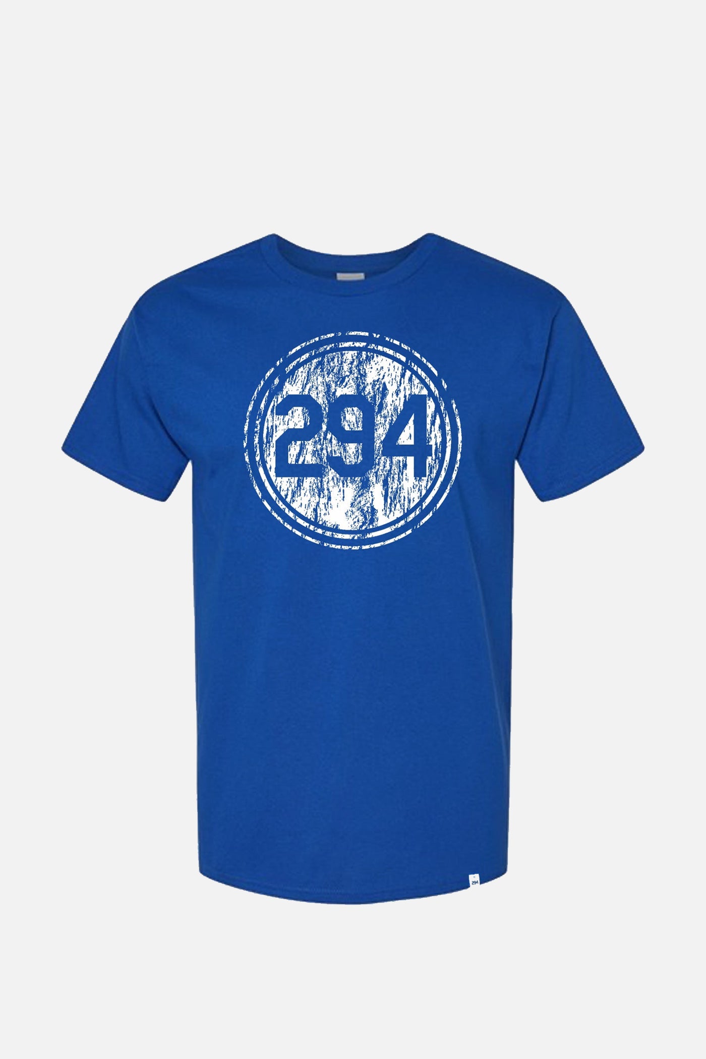 Pantone 294 Distressed -Royal Blue Tee