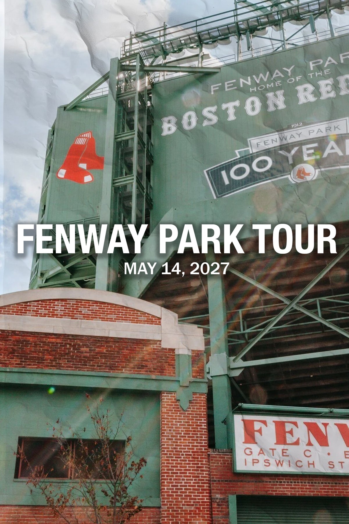 Fenway Park Tour May 14 2027