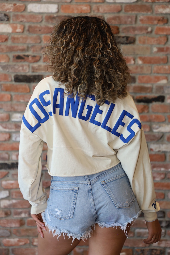 Cream Los Angeles | LA Crop Top Spirit Jersey