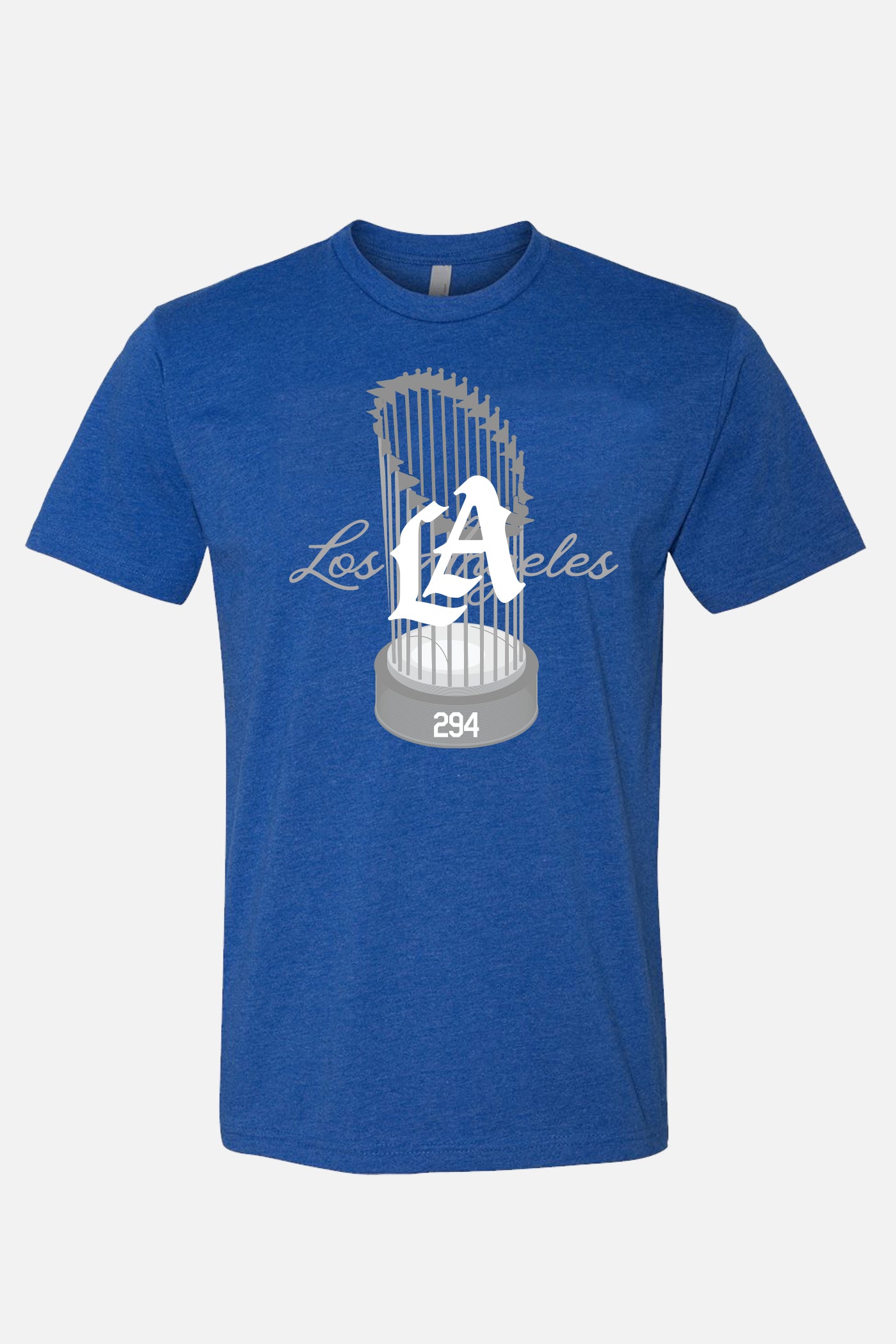 World Champs Trophy Royal Blue Tee