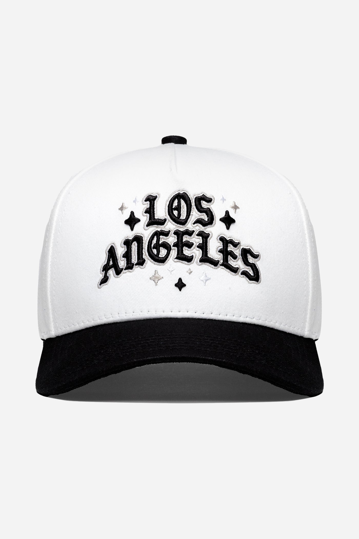 Los Angeles Stars Logo A-Frame Snapback | White & Black