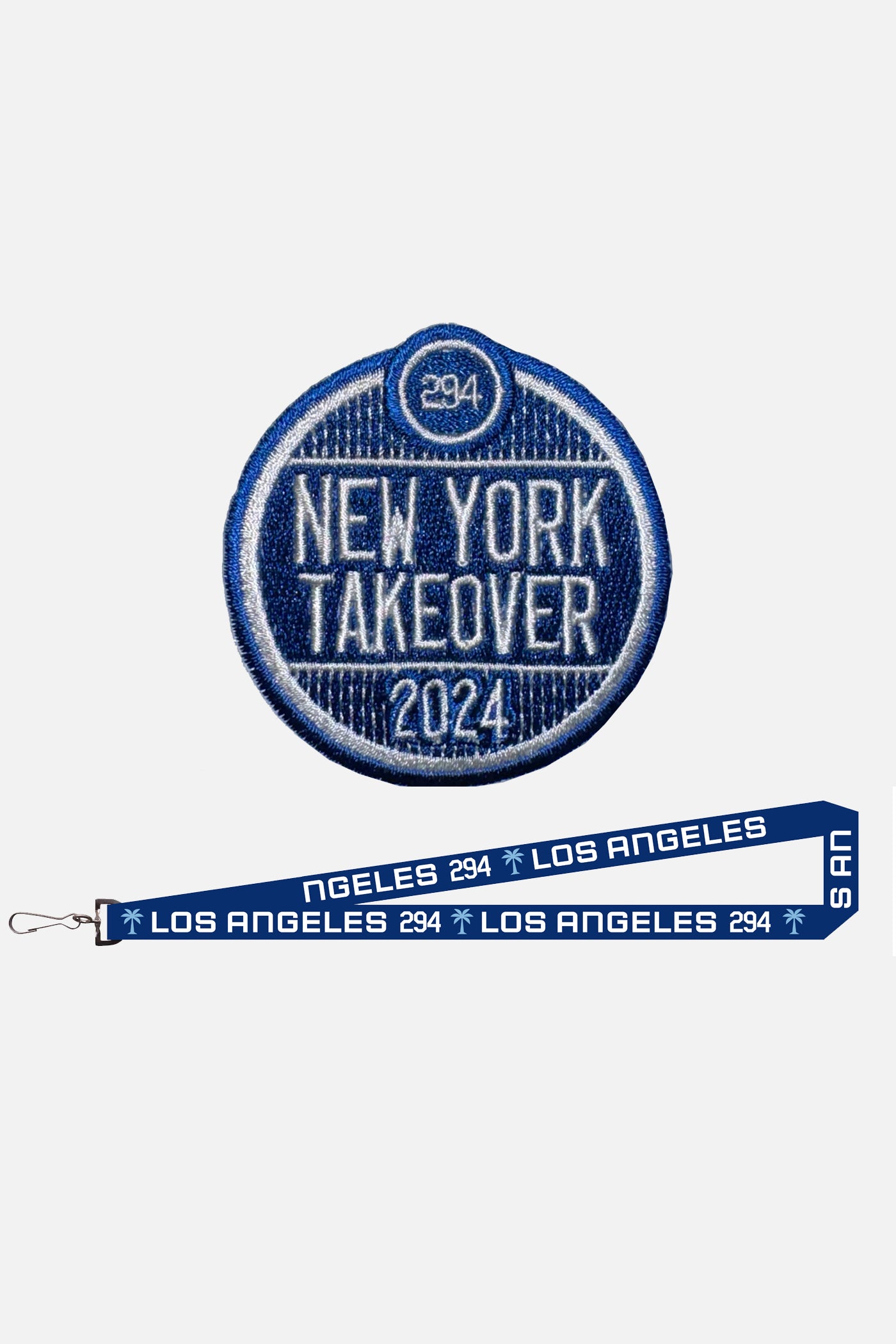 2024 Commemorative Takeover Patches + Lanyard