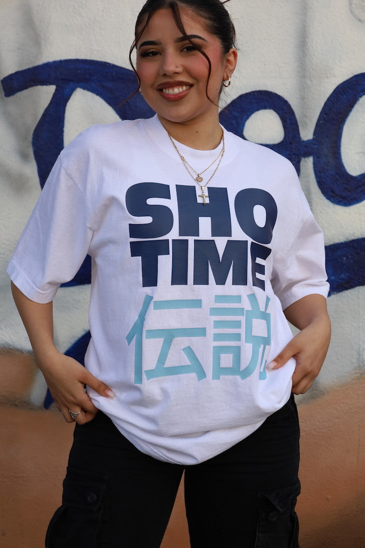 SHOTIME (Legend) - White Tee