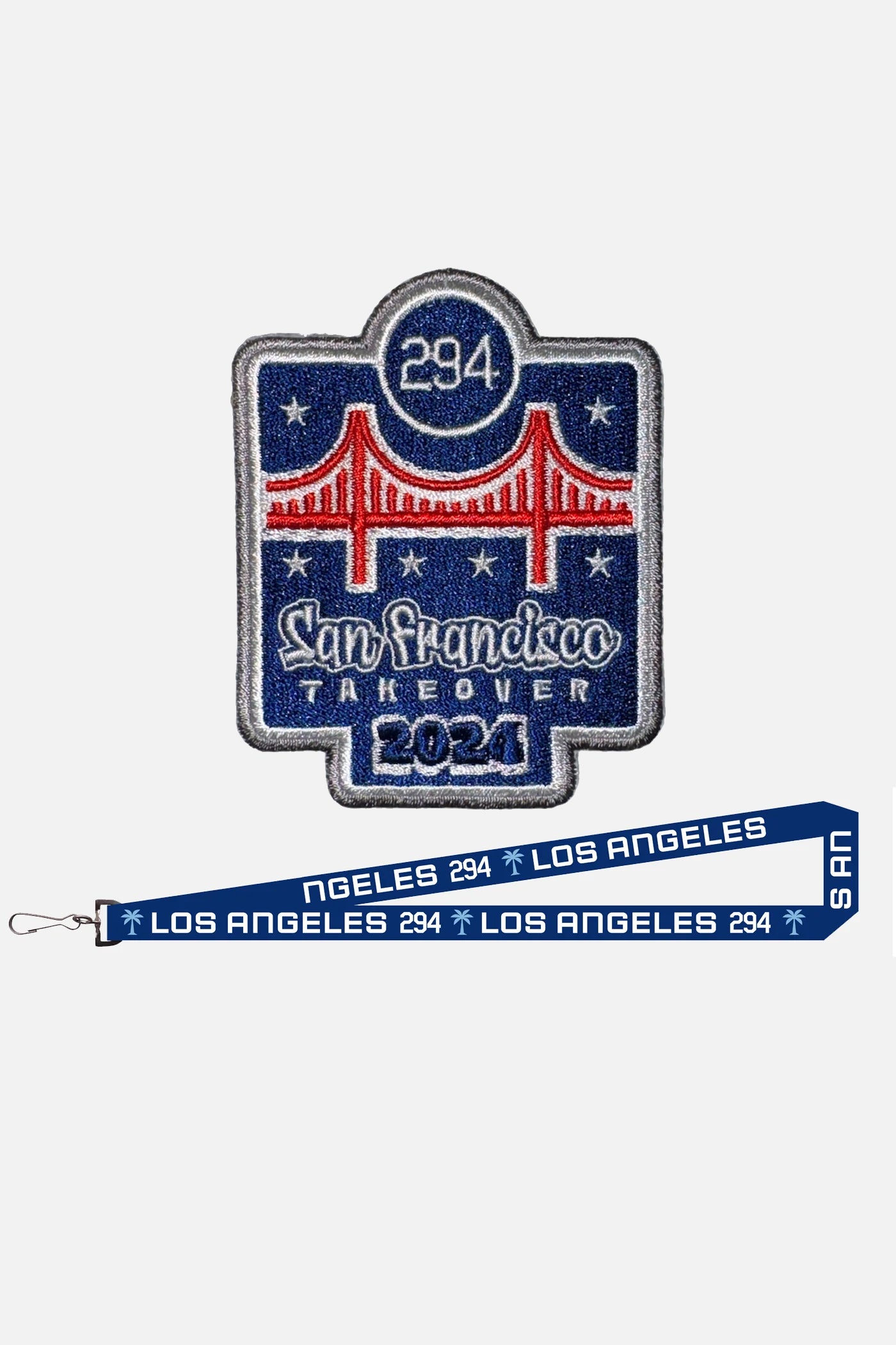 2024 Commemorative Takeover Patches + Lanyard