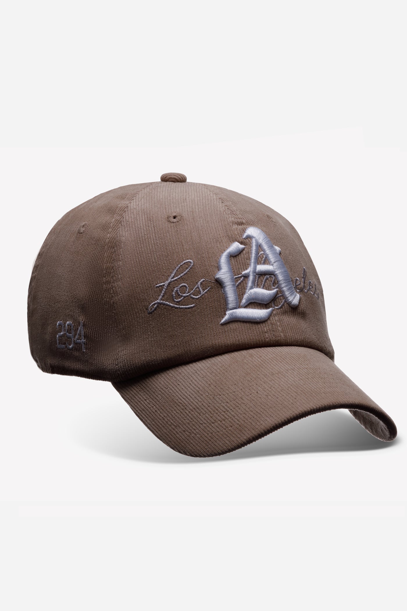 LA Logo Dad Hat Corduroy | Sand