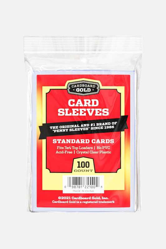 Clear Soft Card Sleeves (100 count)