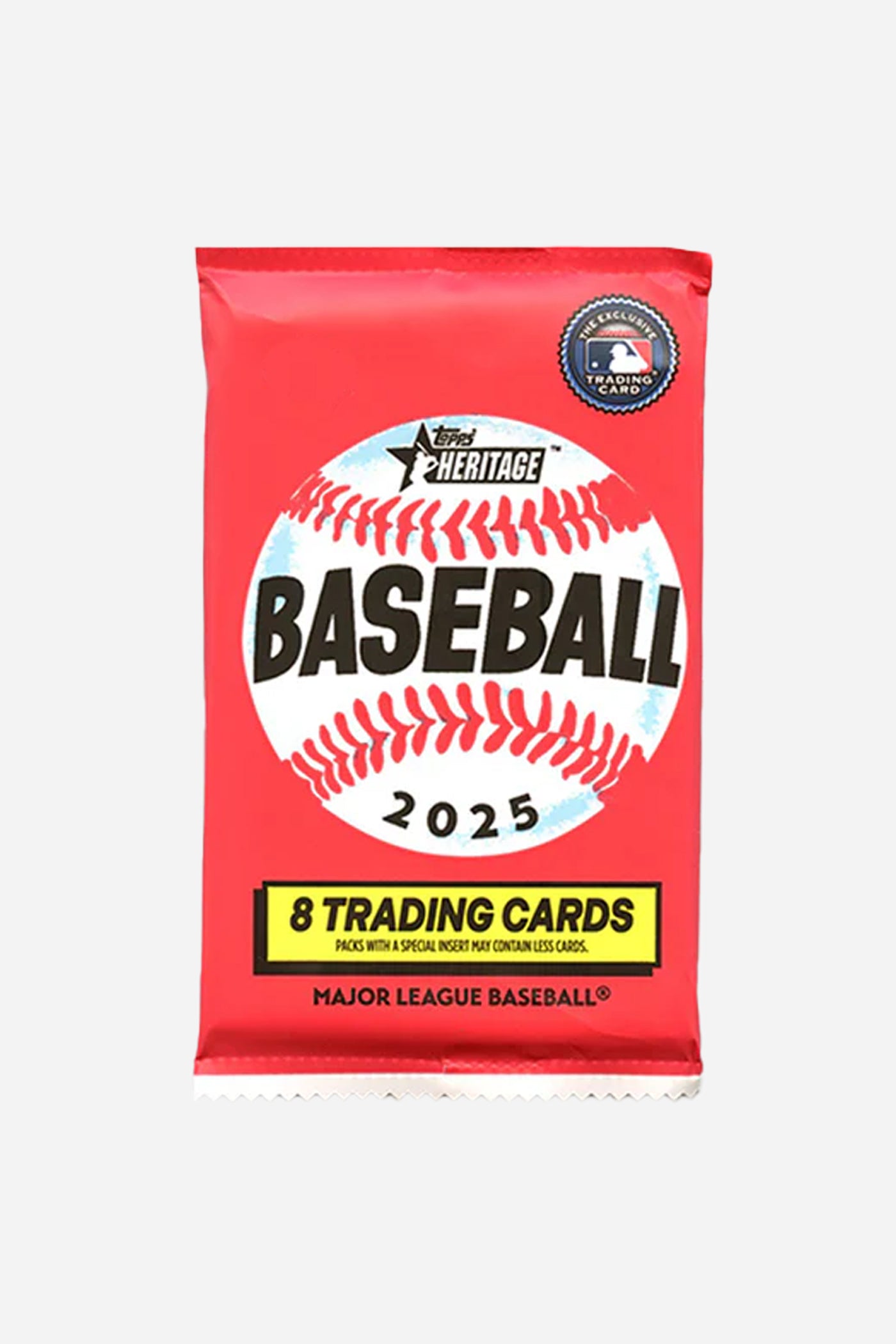 Topps Baseball 2025 Heritage Baseball Single Pack (8 Cards)