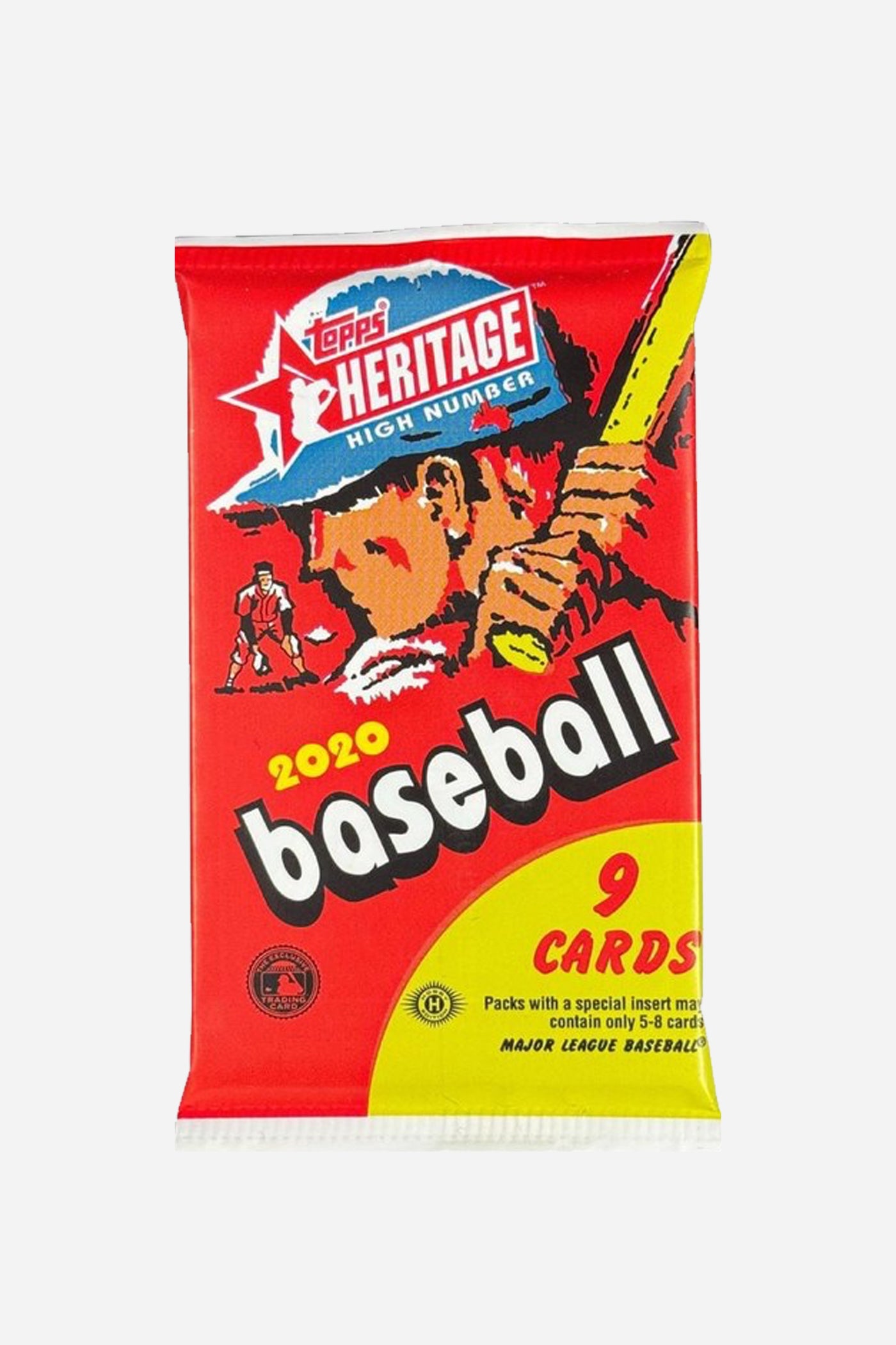 Topps Baseball 2020 Heritage High Number Baseball Hobby Single Pack (9 Cards)