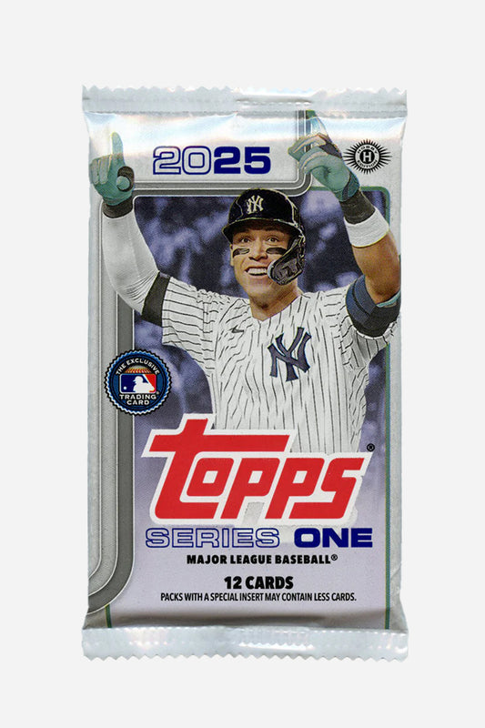 Topps Baseball 2025 Series One Hobby Single Pack (12 Cards)