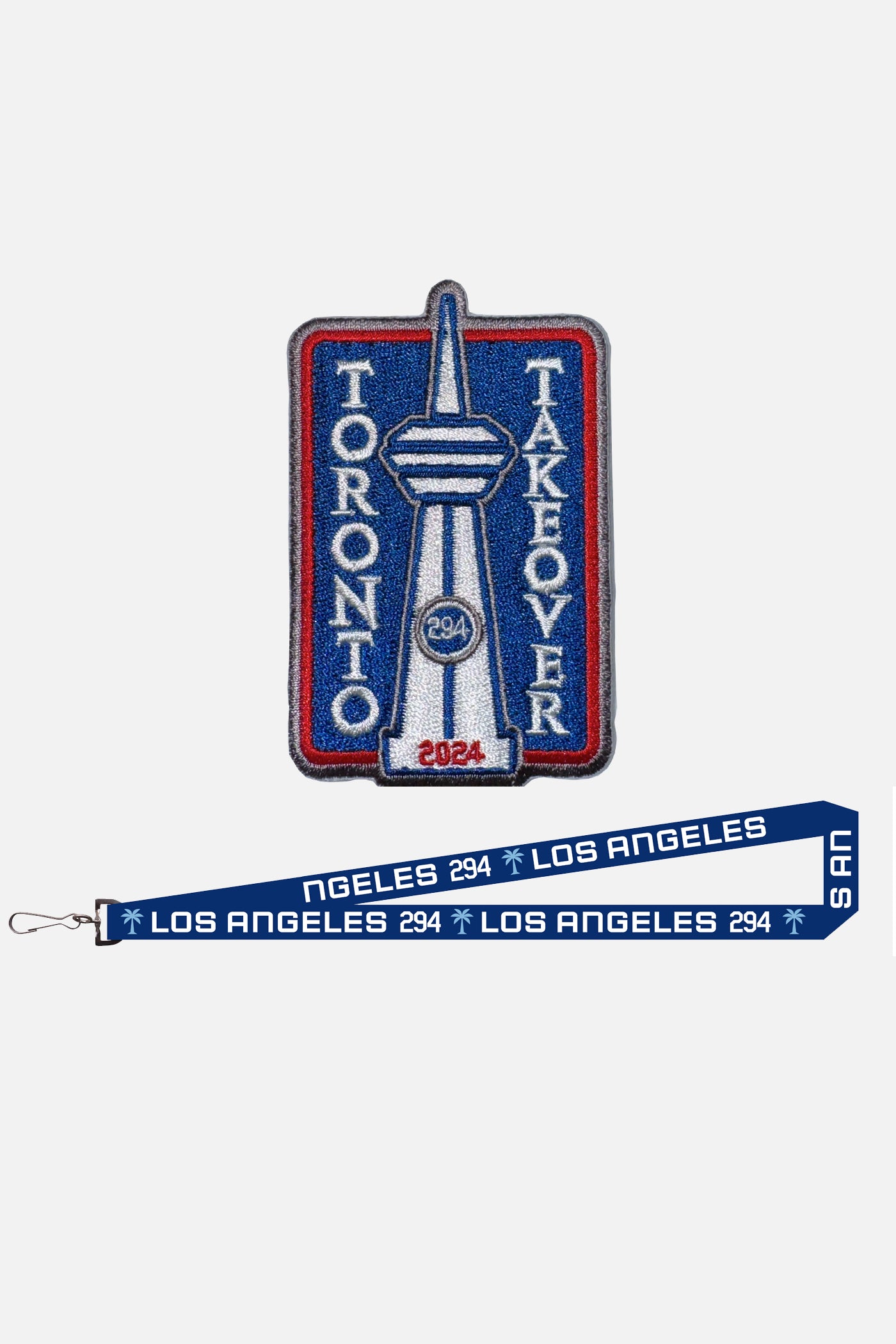 2024 Commemorative Takeover Patches + Lanyard