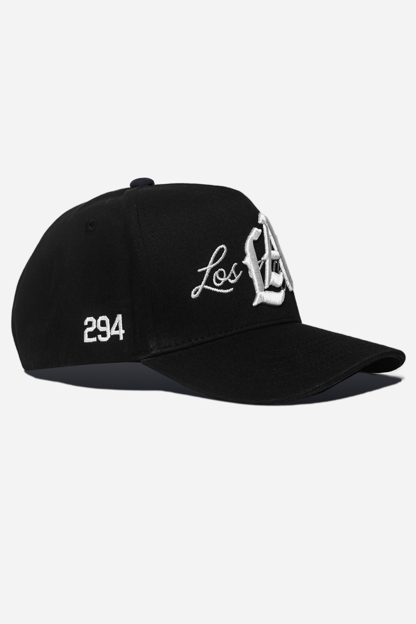 LA Logo A-Frame Snapback | Black - Kegs Sluggers Collab