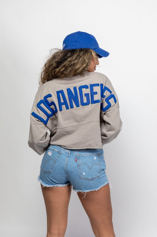 Gray Los Angeles | LA Crop Top Spirit Jersey