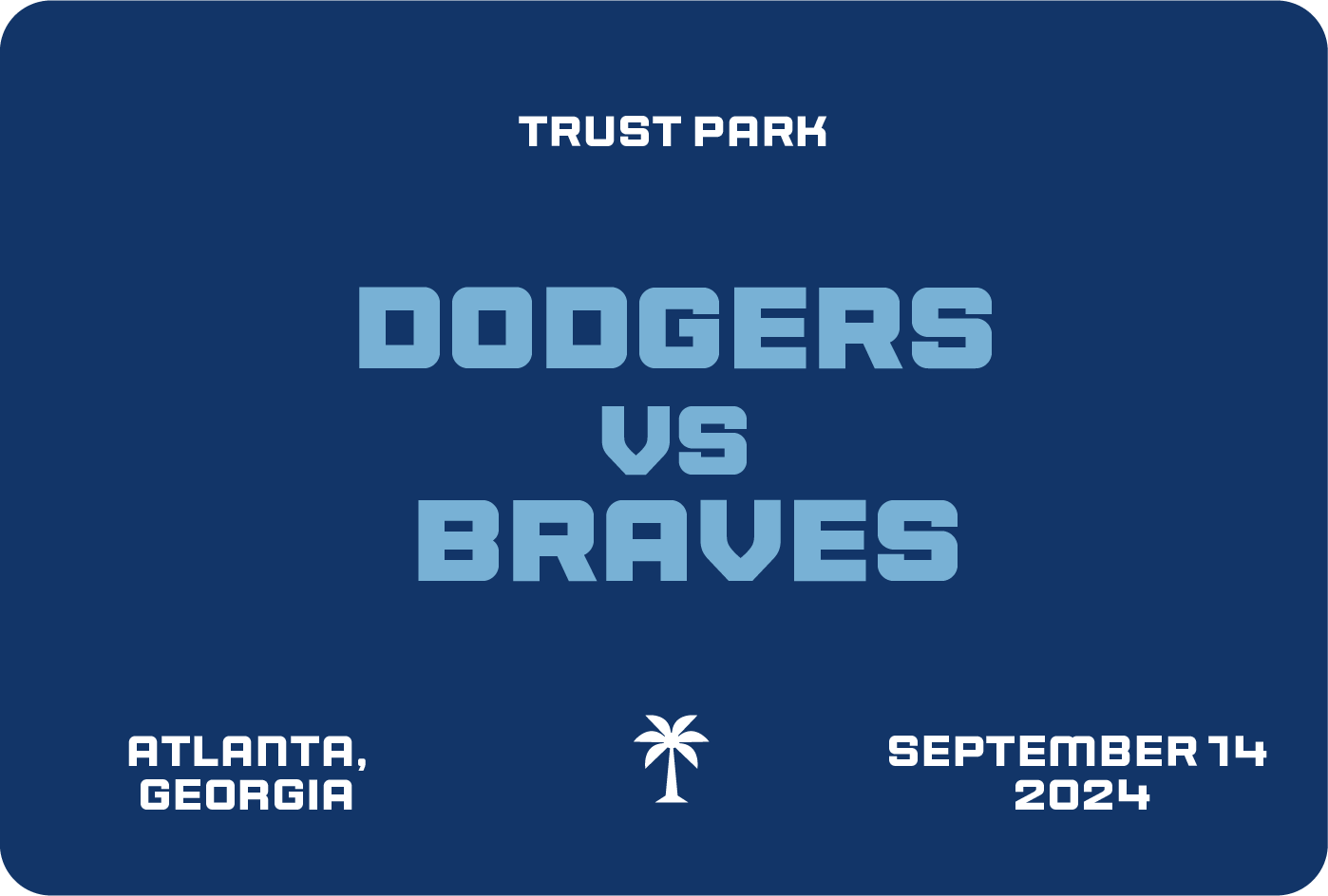 Dodgers vs Braves Takeover - September 14 2024