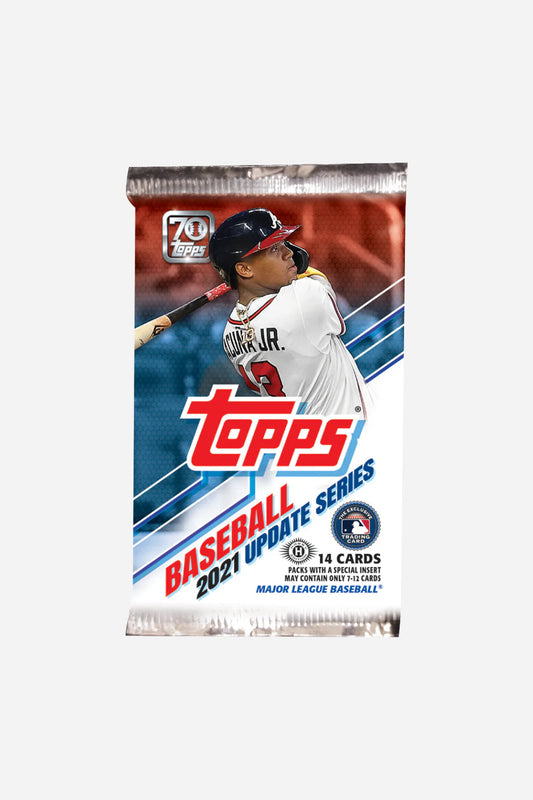 Topps Baseball 2021 Update Series Hobby Single Pack (14 Cards)