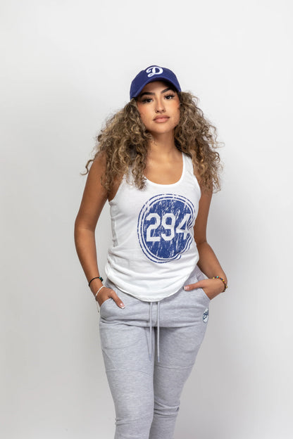 Pantone 294 Distressed Tank
