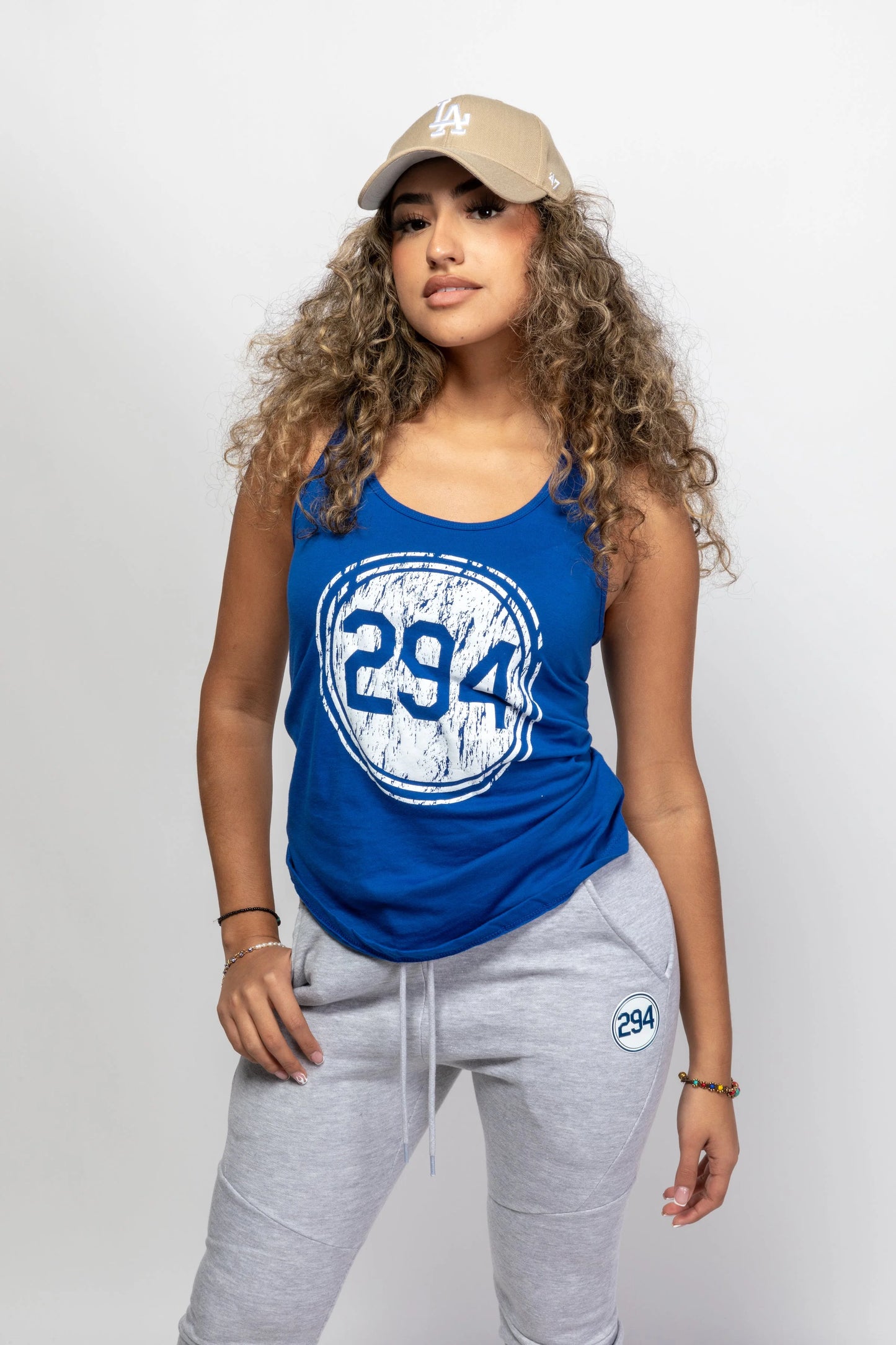 Pantone 294 Distressed Tank