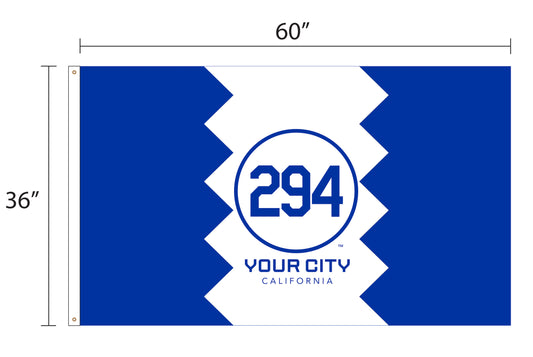 Represent your city 3' x 5' Flag (Original Style)