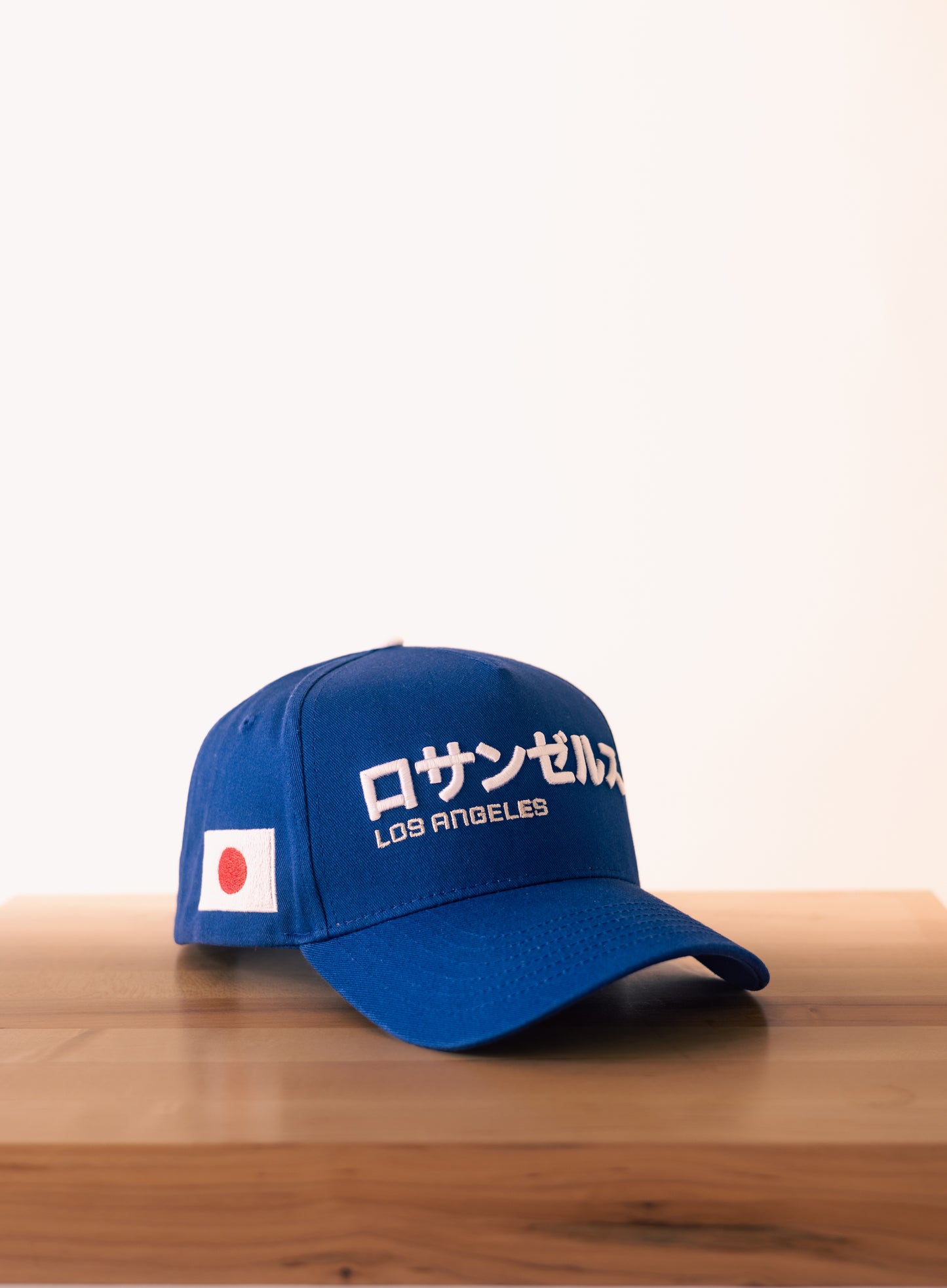 Los Angeles Kanji Japan A-Frame Snapback | Royal Blue