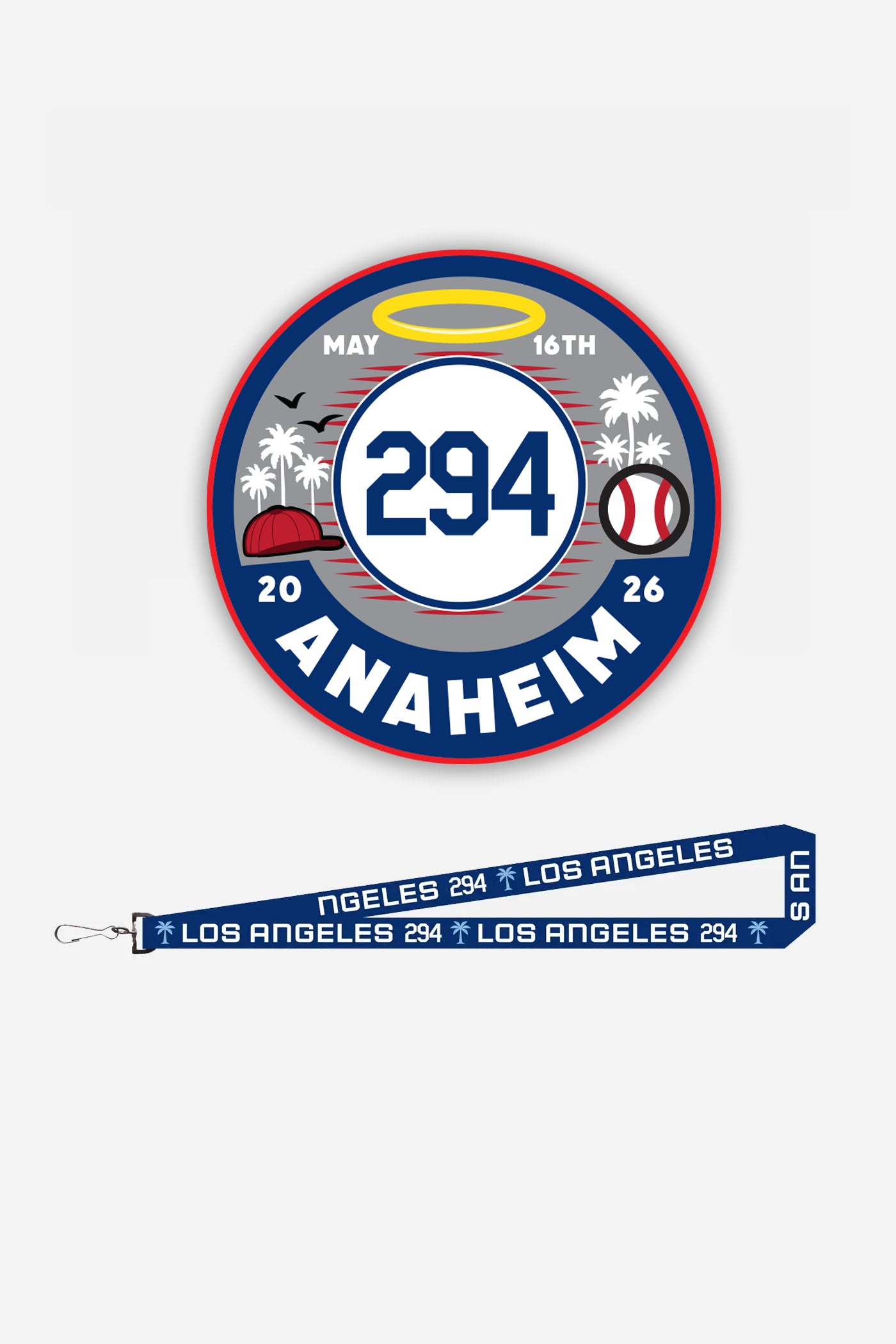 2026 Commemorative Takeover Patches + Lanyard