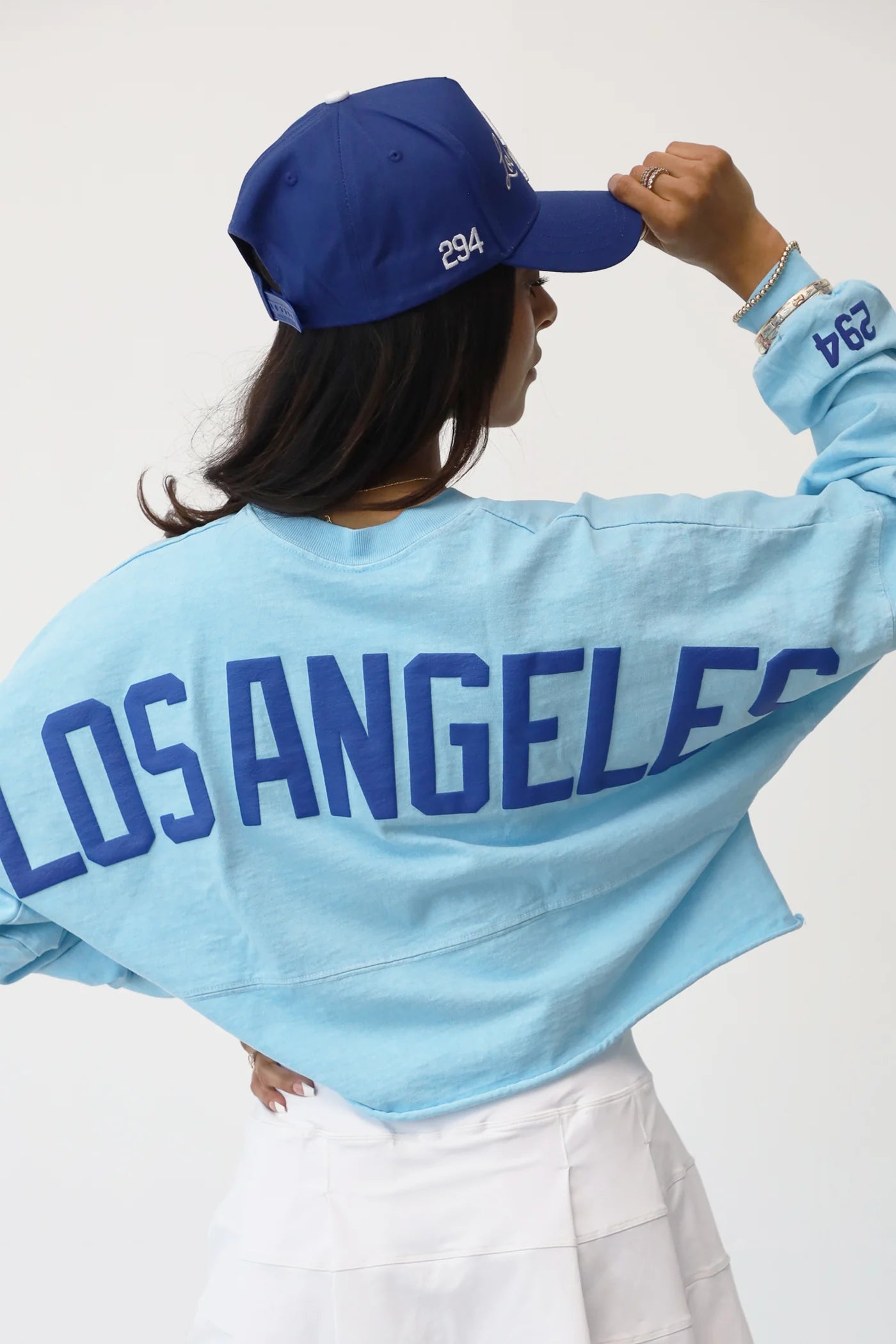 LA Logo | Crop Top Spirit Jersey