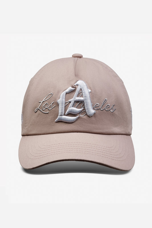 LA Logo Dad Hat | Blush Pink