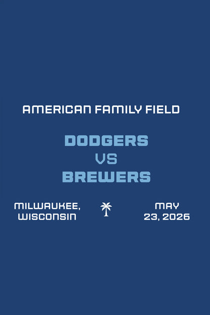 Dodgers vs Brewers Takeover May 23 2026