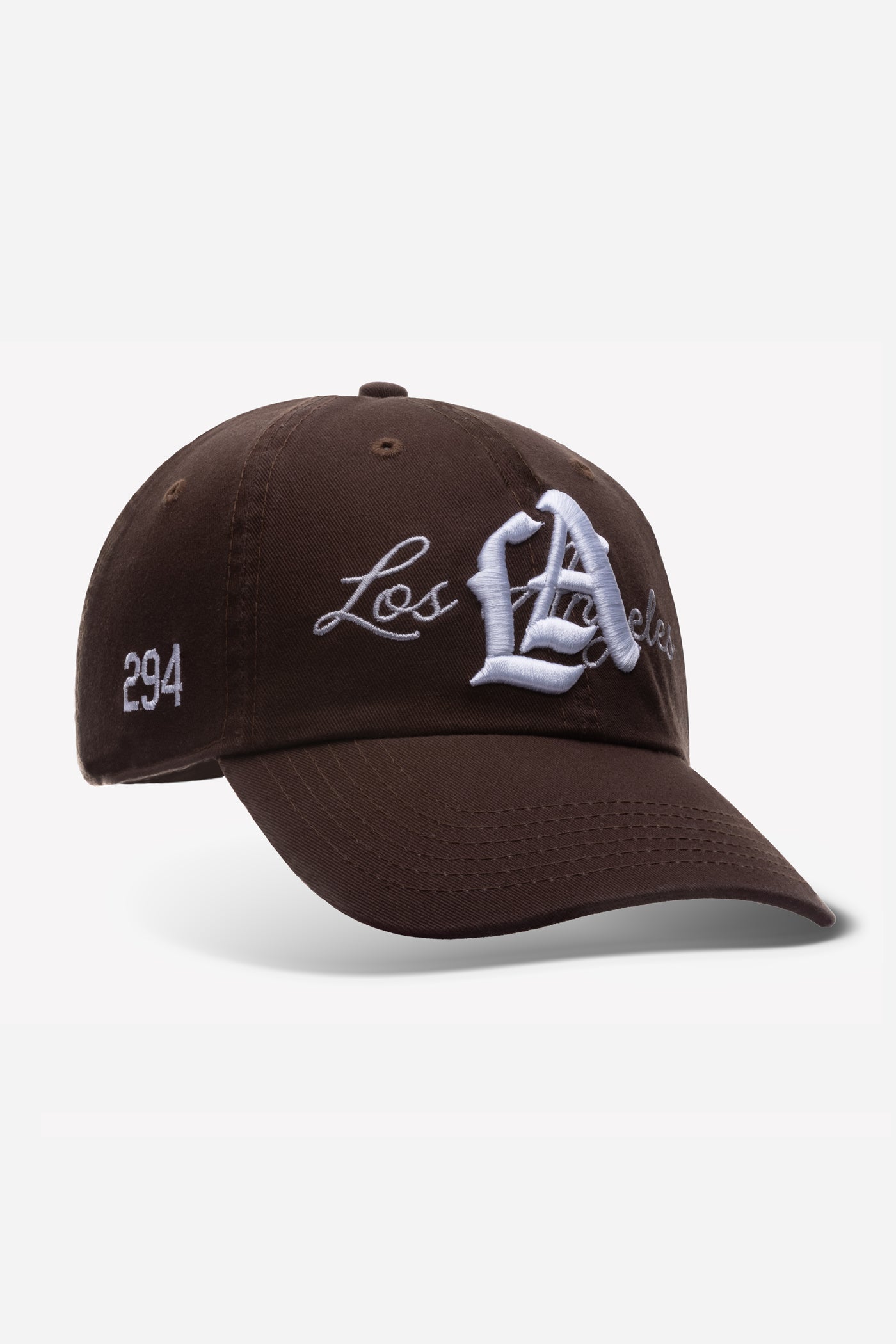 LA Logo Dad Hat | Brown