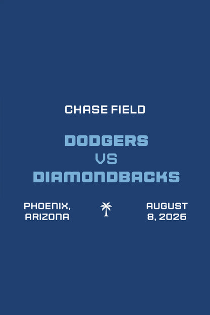 Dodgers vs Diamondbacks Takeover August 8 2026