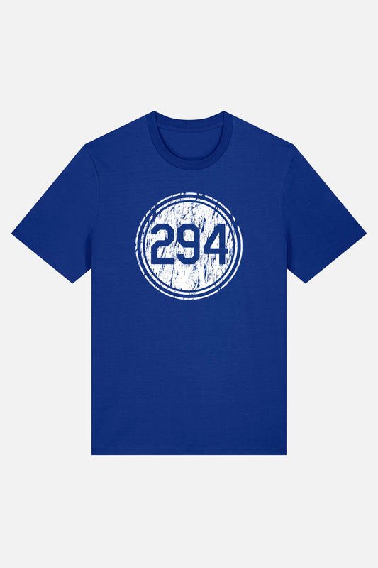 Pantone 294 Distressed  Tee