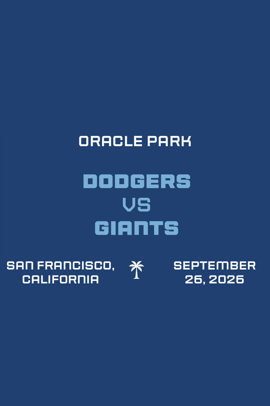Dodgers vs Giants Takeover September 26 2026