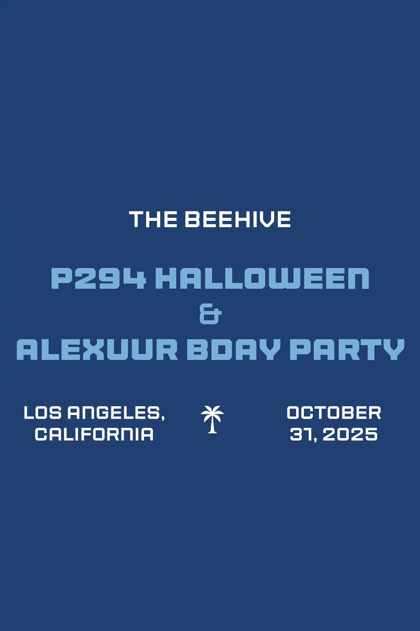 2025 Halloween Party x Alexuur Birthday
