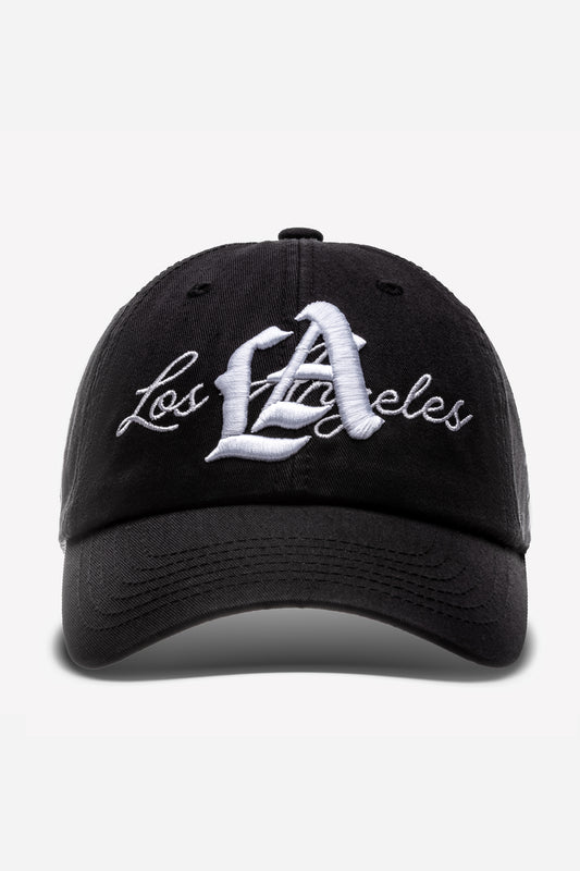 LA Logo Dad Hat | Black
