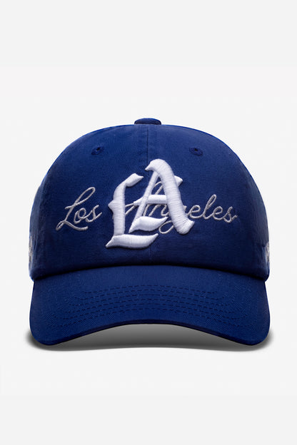 LA Logo Dad Hat | Royal Blue