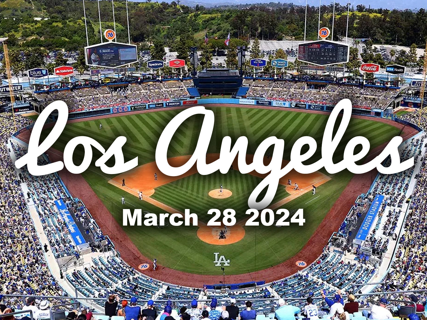 Dodgers vs Cardinals Opening Day - March 282024