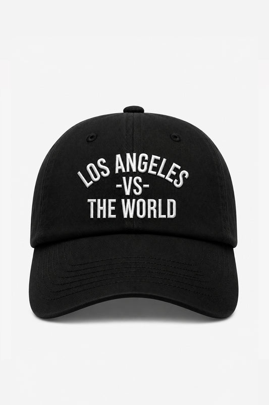 LA vs The World Dad Hat | Black
