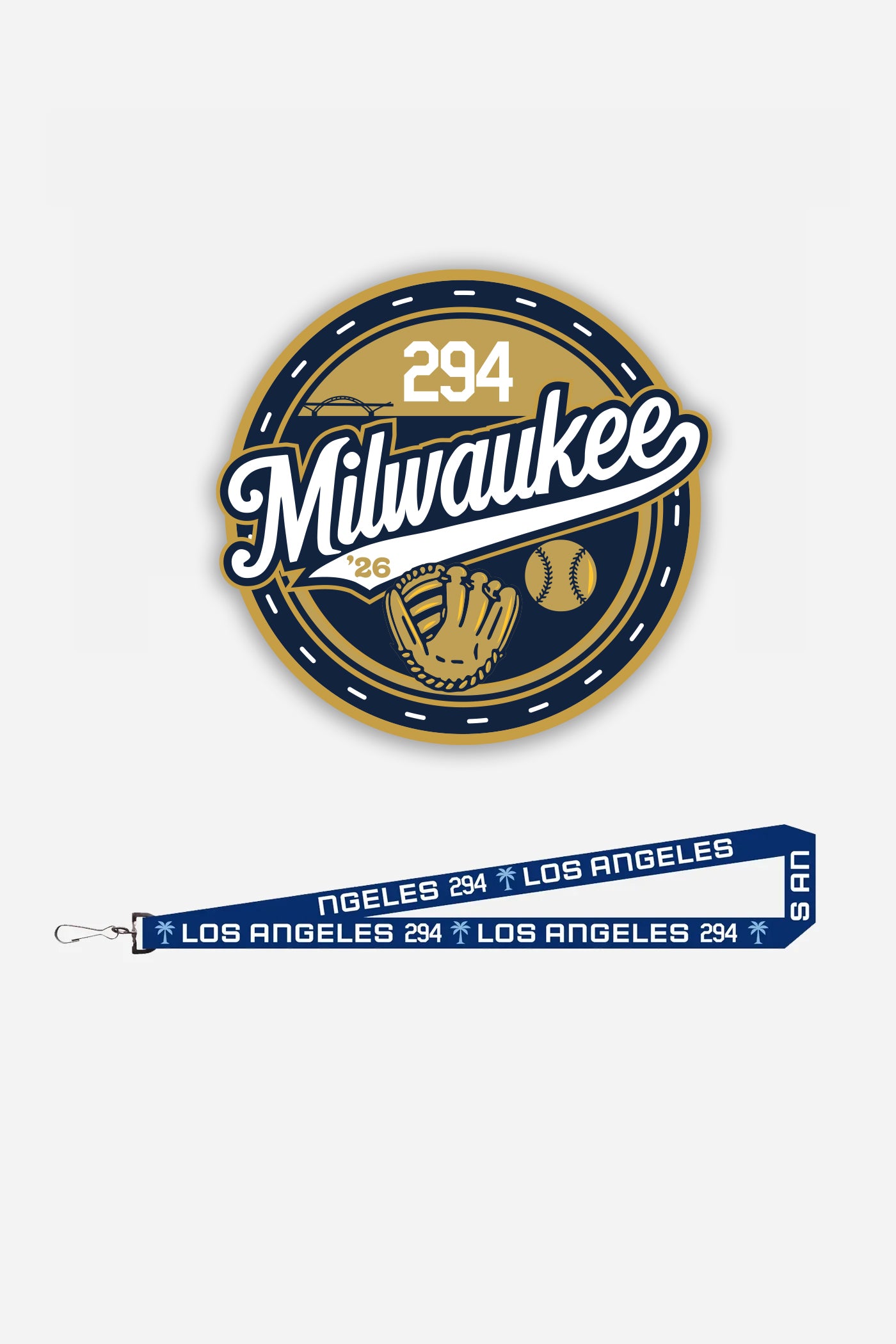 2026 Commemorative Takeover Patches + Lanyard
