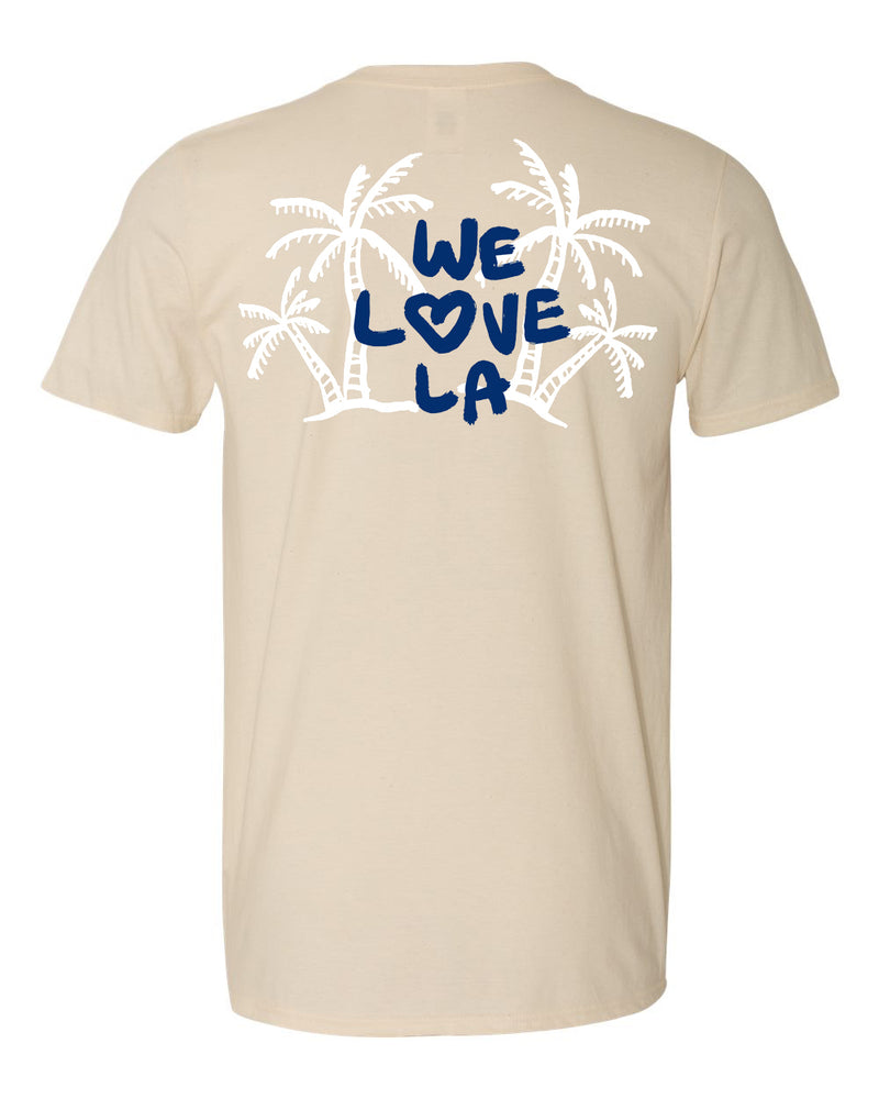 Natural - We Love LA Shirt