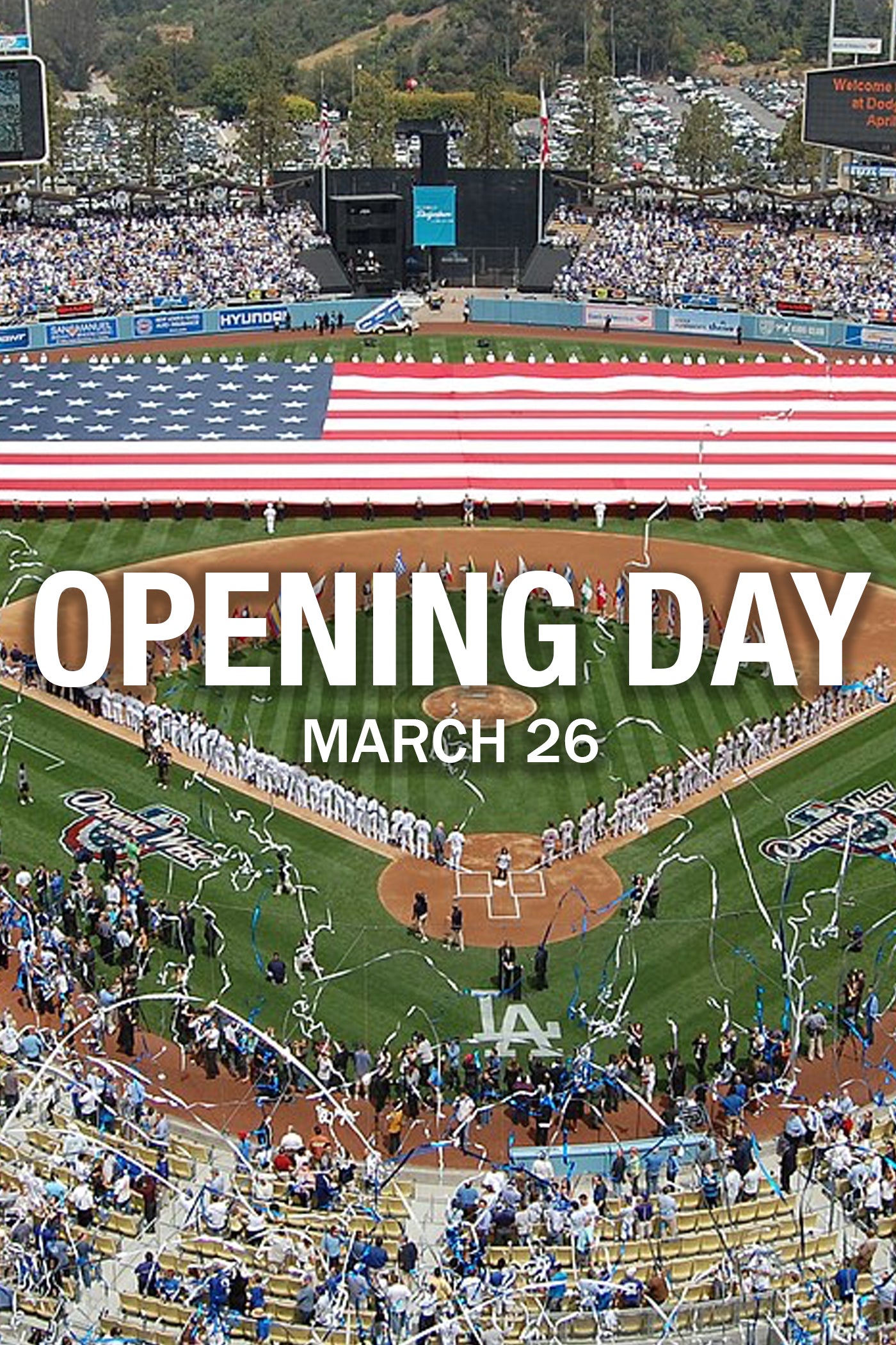 Dodgers vs Diamondbacks Takeover March 26 2026 (Opening Day)