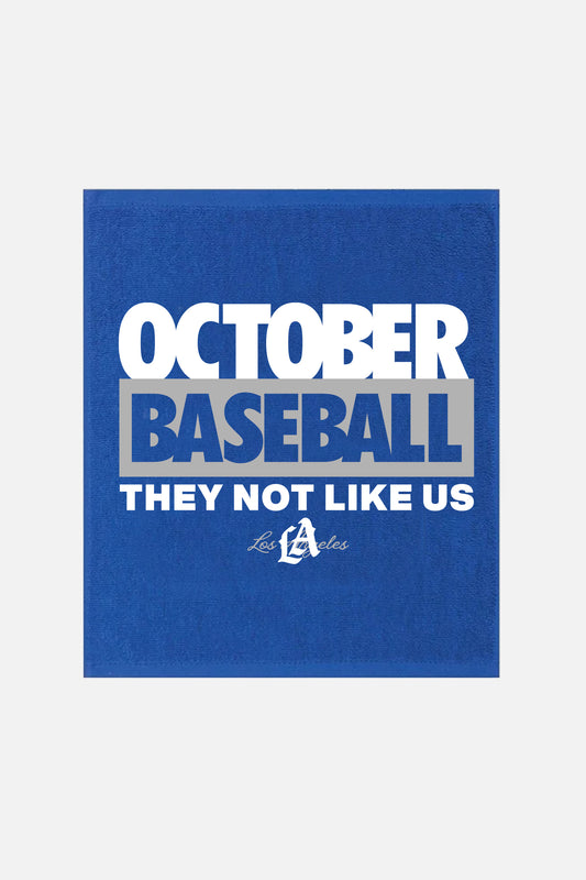 October Baseball Rally Towel