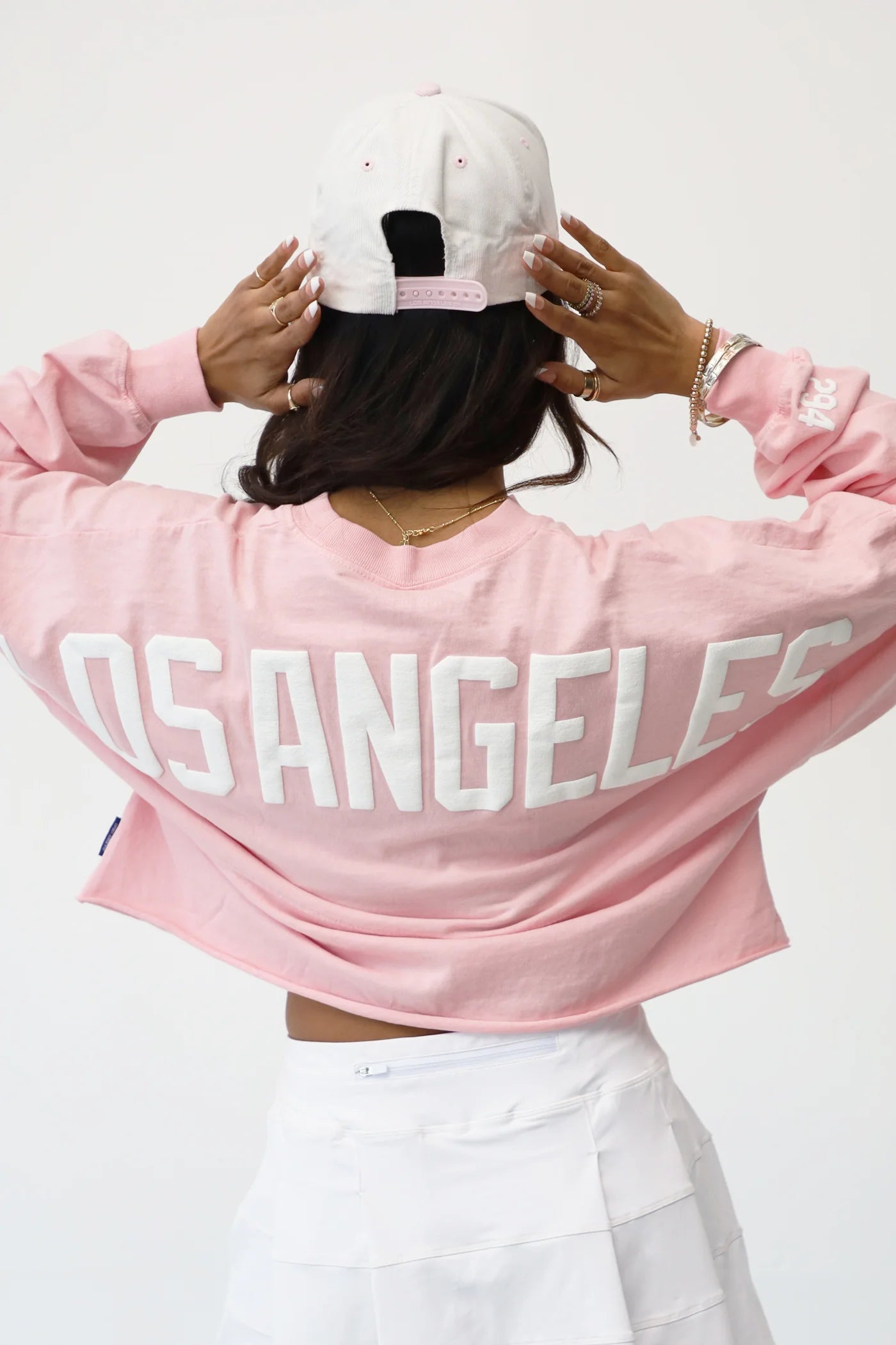 LA Logo | Crop Top Spirit Jersey
