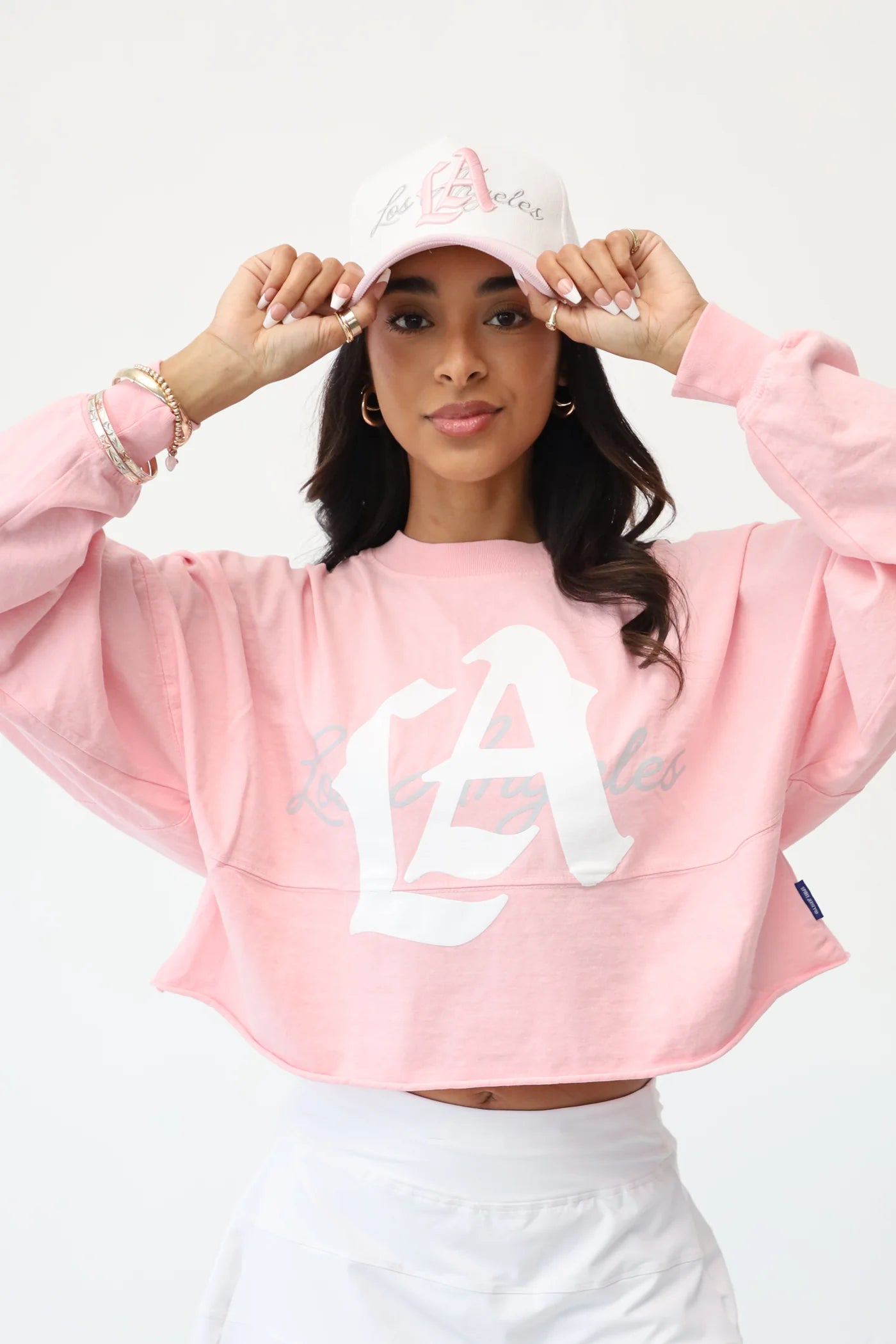 LA Logo | Crop Top Spirit Jersey