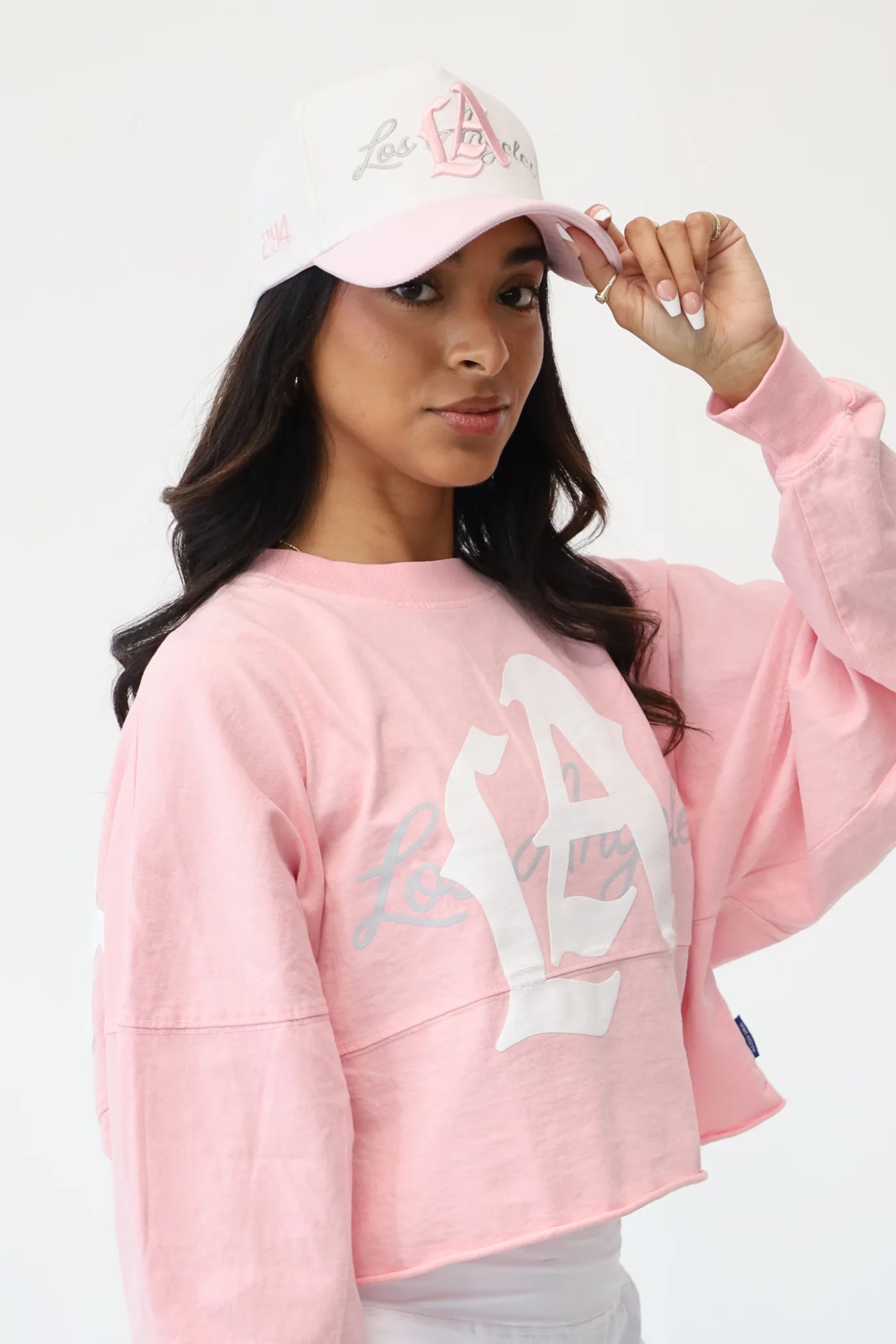 LA Logo | Crop Top Spirit Jersey