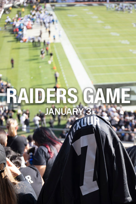 Raiders vs Cardinals Takeover January 3 2027